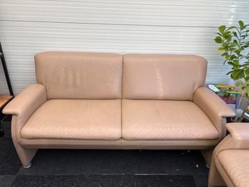 Lederen bankstel: 2 , 2,5-zits beschikbaar voor biedingen