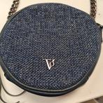 TOV Amsterdam ronde handtas blauw crossbody 16cm art 50549, ., Ophalen of Verzenden, Zo goed als nieuw, Handtas