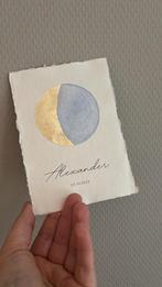 Geboorteposter / maanstandposter, Ophalen of Verzenden