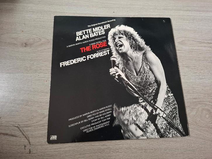 LP Bette Midler – The Rose. (1979), Cd's en Dvd's, Vinyl | Filmmuziek en Soundtracks, Gebruikt, 12 inch, Ophalen of Verzenden