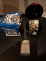 Pokemon 1999 burger king 23k gold plated Poliwhirl!, Ophalen of Verzenden, Gebruikt, Losse kaart
