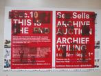 Nijhof en Lee Archive Auction Poster Sec Sells, Verzamelen, Rechthoekig Staand, Ophalen of Verzenden, Zo goed als nieuw, A1 t/m A3