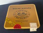 Blik van La Paz 20 sigaren Wilde Havana. Afm. 13,5x12,5 cm., Verzamelen, Rookartikelen, Aanstekers en Luciferdoosjes, Ophalen of Verzenden