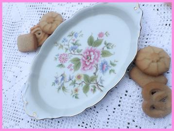 Brocant schaaltje high tea servies Royal Vale serveerschaal beschikbaar voor biedingen