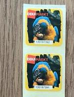 2 zegels dierentuin Artis Dekamarkt toegangskaart, Verzamelen, Supermarktacties, Dekamarkt, Ophalen of Verzenden