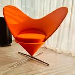 Vitra Heart Cone Chair oranje Verner Panton, Huis en Inrichting, Ophalen, Scandinavisch design, Gebruikt, Minder dan 75 cm