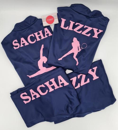 Trainingspakken met je eigen naam in maat 170, Kinderen en Baby's, Kinderkleding | Maat 170, Nieuw, Jongen of Meisje, Trui of Vest