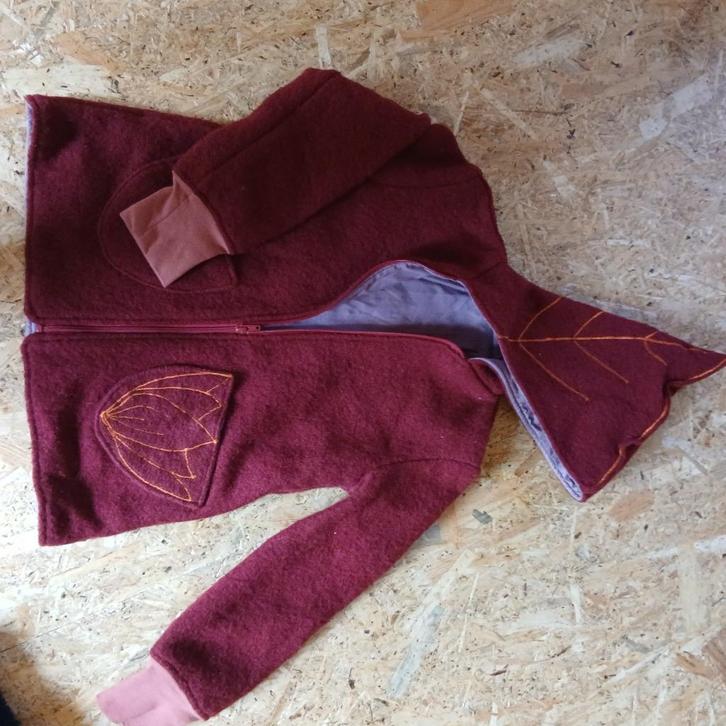 Wollen jas, Kinderen en Baby's, Kinderkleding | Maat 116, Meisje, Jas, Ophalen of Verzenden