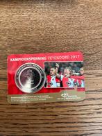 4x Feyenoord Kampioenspenning 2017, Ophalen of Verzenden, Koningin Beatrix, Overige waardes, Losse munt