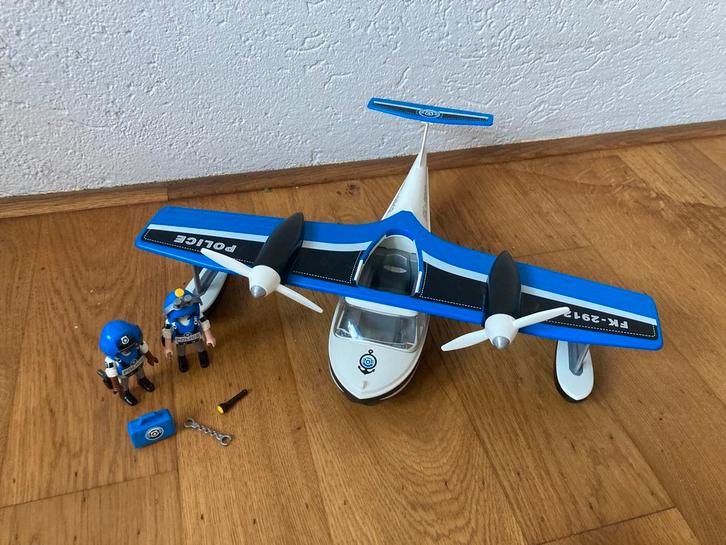 Politie watervliegtuig 9436, Kinderen en Baby's, Speelgoed | Playmobil, Gebruikt, Ophalen of Verzenden