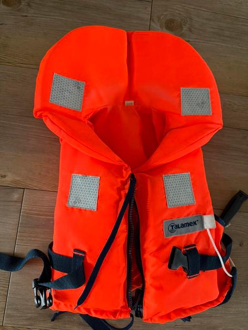 Talamex basic kinderreddingsvest 100n oranje 15-20 kg, Watersport en Boten, Watersportkleding, Zo goed als nieuw, Reddingsvest of Zwemvest