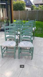 Set van 8 stoelen, Huis en Inrichting, Stoelen, Hout, Overige kleuren, Ophalen of Verzenden, Zo goed als nieuw