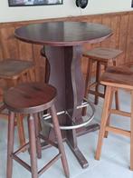 Statafel staantafel cafetafel, Huis en Inrichting, Ophalen of Verzenden, Gebruikt