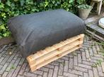 Pallets met kussen tuinbank, Tuin en Terras, Tuinmeubel-accessoires, Ophalen, Zo goed als nieuw
