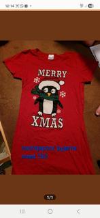 Nachtjapon/ pyjama pinguïn Kerst maat 152 €5, Ophalen of Verzenden, Zo goed als nieuw, Jongen of Meisje, Nacht- of Onderkleding