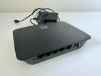 Cisco Linksys Gigabit 5x switch SE2500, Computers en Software, Netwerk switches, Ophalen of Verzenden, Gebruikt