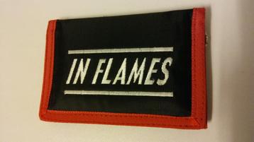 In Flames metal rock muziek band wallet portemonnee beschikbaar voor biedingen