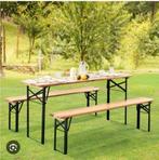 Picknicktafels te koop, Ophalen of Verzenden, Zo goed als nieuw, Rechthoekig