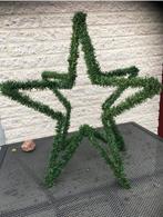 Grote decoratieve 3-D kerststerren (5x) met kerstgroen 60x60, Ophalen of Verzenden, Nieuw