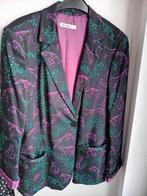 Miss Etam Panterprint Colbert Maat 46, Zwart, Maat 46/48 (XL) of groter, Ophalen of Verzenden, Zo goed als nieuw