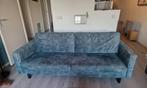 Leen Bakker Umix 2,5-zits bank - petrol green, Huis en Inrichting, Gebruikt, Tweepersoons, 75 tot 100 cm, Ophalen of Verzenden