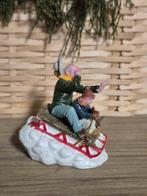 Lemax angstig op de slee kerstdorp kersthuisjes, Diversen, Kerst, Ophalen of Verzenden, Zo goed als nieuw