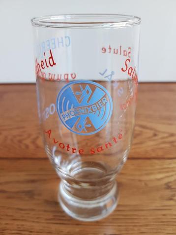 Bierglas Phoenixbier -- salute - skal - prosit - cheerio - beschikbaar voor biedingen