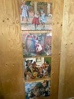 Nostalgische schilderijen  Ot en Sien, set van 4 stuks, Huis en Inrichting, Minder dan 50 cm, Print, Gebruikt, Ophalen of Verzenden