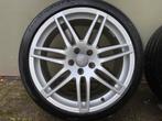 Originele Audi RS4 velgen 19 inch! Incl. Zomerbanden!, Gebruikt, 255 mm, Banden en Velgen, Personenwagen