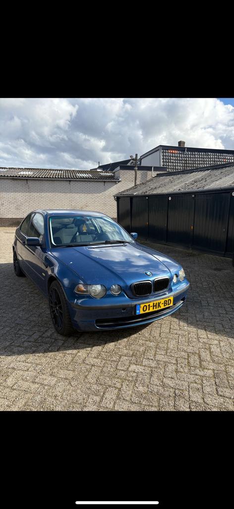 BMW 3-Serie 1.8 TI 316 Compact 2001 Blauw, Auto's, BMW, Particulier, 3-Serie, Benzine, B, Hatchback, Handgeschakeld, Origineel Nederlands