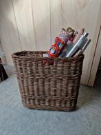 Landelijke paraplumand, Huis en Inrichting, Woonaccessoires | Schalen en Manden, Ophalen, Zo goed als nieuw, Rechthoekig, Hout