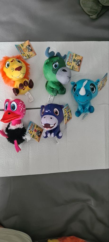 5 verschillende safari mini's van de lidl actie 2024, Verzamelen, Supermarktacties, Lidl, Ophalen of Verzenden