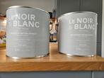 2x Le Noir & Blanc Muurverf Steel Grey, Doe-het-zelf en Verbouw, Verf, Beits en Lak, Ophalen of Verzenden, Nieuw, Grijs