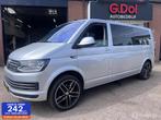 Volkswagen Transporter 2.0 TDI L2H1 DC Leder int Marge !, Auto's, Bestelauto's, Euro 5, Volkswagen, 2500 kg, Origineel Nederlands