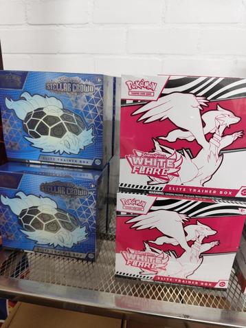 Pokemon verschillende Elite trainer boxen beschikbaar voor biedingen