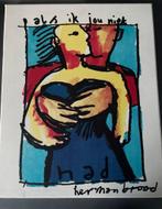 Drieluik Herman Brood schilderijen, Antiek en Kunst, Kunst | Schilderijen | Modern, Ophalen of Verzenden