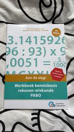 E. Kloet - Werkboek kennisbasis rekenen-wiskunde PABO, E. Kloet; N. Wolzak; R. Moraal; Erasmus Education, Ophalen of Verzenden