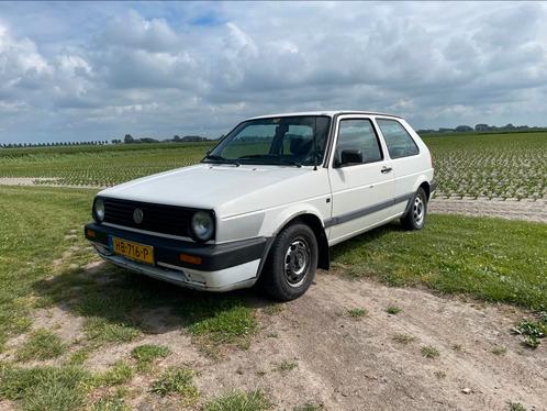 Golf 2 1.3 Volkswagen 1990, Auto's, Volkswagen, Particulier, Golf, Benzine, Hatchback, Geïmporteerd, Wit, Beige, Stof, Voorwielaandrijving