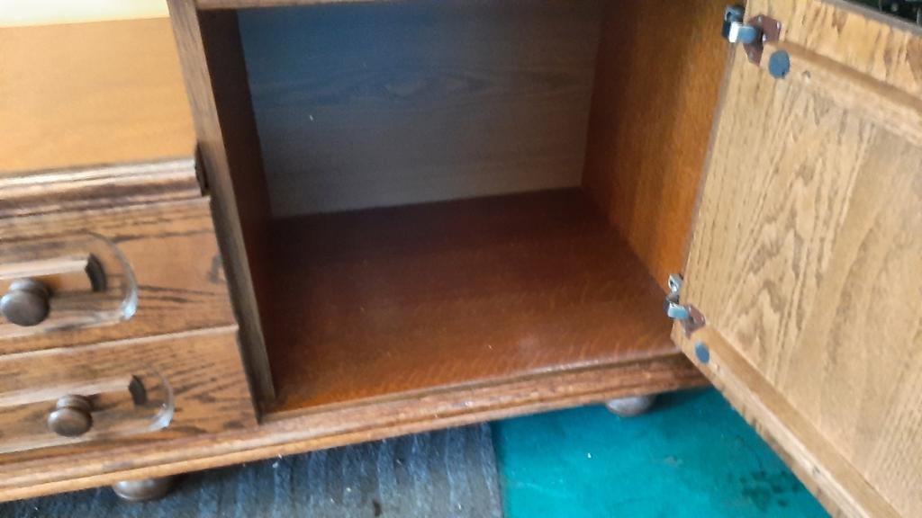 Eikenhouten tv kast, Huis en Inrichting, Ophalen of Verzenden, 25 tot 50 cm, 50 tot 100 cm, Minder dan 100 cm