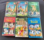 Disney VHS, Bambi, Mickey, Donald, Winnie de Pieh, Cd's en Dvd's, VHS | Kinderen en Jeugd, Gebruikt, Tekenfilm, Alle leeftijden