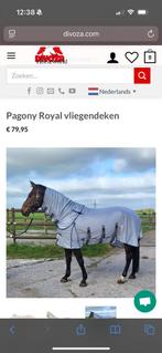 Pagony vliegendeken met afneembare hals en buikflap, Ophalen of Verzenden, Zo goed als nieuw, Deken