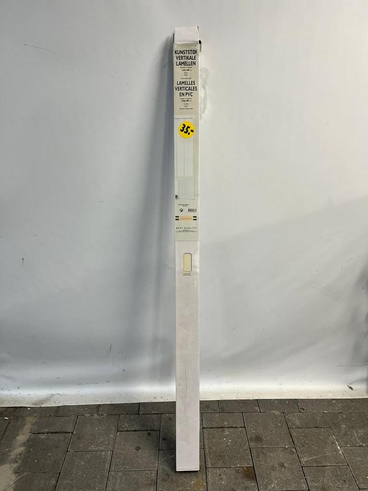 Verticale PVC lamellen / lamellen voor verticale jaloezie, Huis en Inrichting, Stoffering | Gordijnen en Lamellen, Nieuw, 150 tot 200 cm