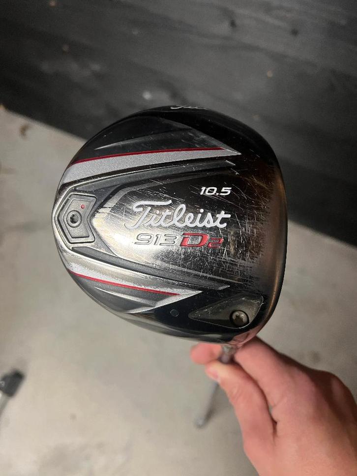 Titleist 913 D2 Driver - 913 F Houten 3 - 913 H Hybride 5, Sport en Fitness, Golf, Gebruikt, Club, Ophalen of Verzenden