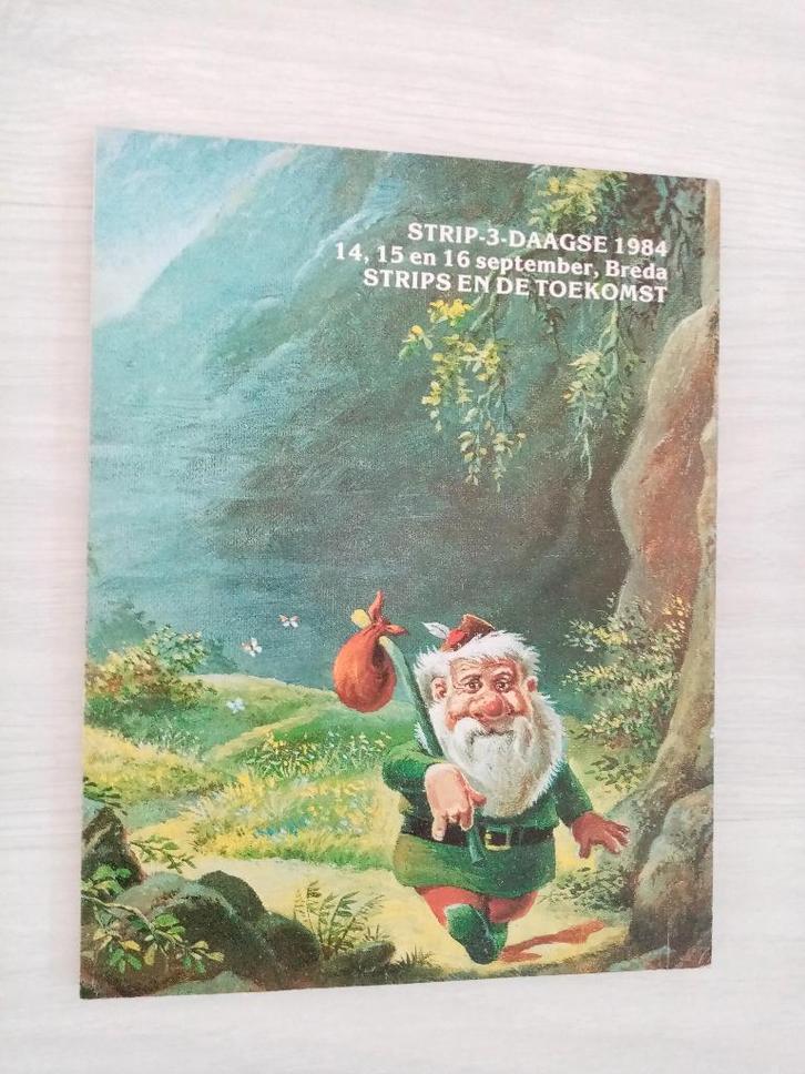 Strip-3-Daagse programmaboekje, Boeken, Stripboeken, Gelezen, Eén stripboek, Ophalen of Verzenden