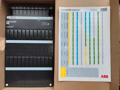 aeg/abb fix-o-rail, lege groepenkast, Doe-het-zelf en Verbouw, Elektra en Kabels, Zo goed als nieuw, Overige typen, Ophalen of Verzenden