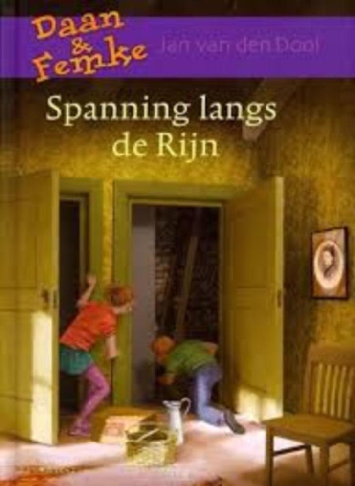 Spanning langs de Rijn  Jan van den Dool  9789059521964 , Boeken, Kinderboeken | Jeugd | 10 tot 12 jaar, Zo goed als nieuw, Ophalen of Verzenden