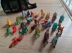 Dino tas met 25 dinosaurussen, Ophalen of Verzenden, Zo goed als nieuw
