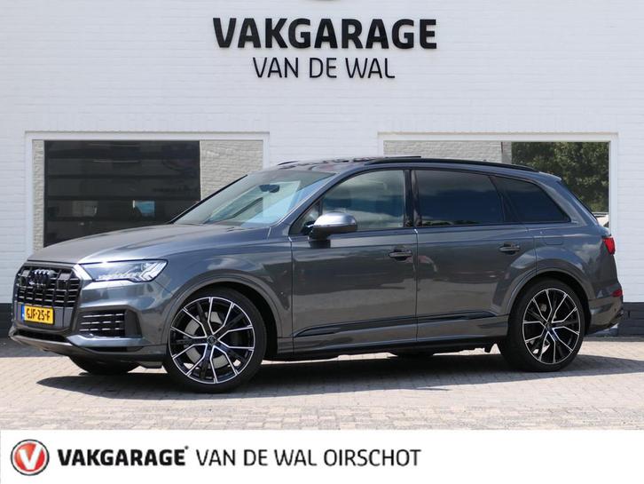 Audi Q7 55 TFSI e quattro Pro Line S | Black optic | Panoram, Auto's, Audi, Bedrijf, Te koop, Q7, 360° camera, 4x4, ABS, Achteruitrijcamera