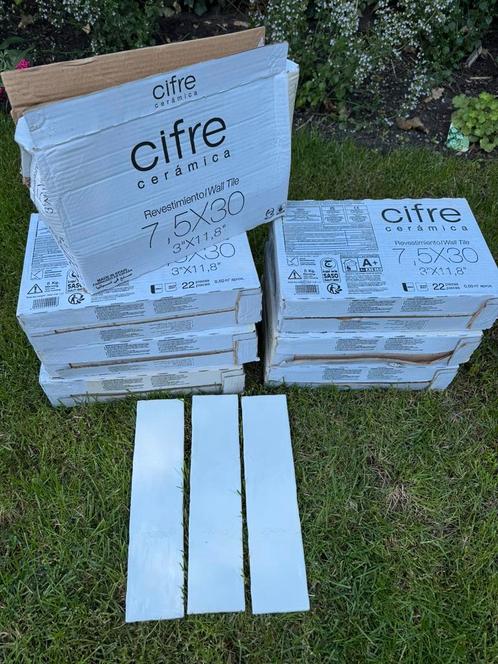 Cifre Ceramica Colonial wandtegel - White glans, Doe-het-zelf en Verbouw, Tegels, Nieuw, Wandtegels, Keramiek, 20 tot 40 cm, Minder dan 5 m²