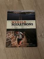 Wereld marathons boek, Ophalen of Verzenden, Zo goed als nieuw, Lopen en Fietsen